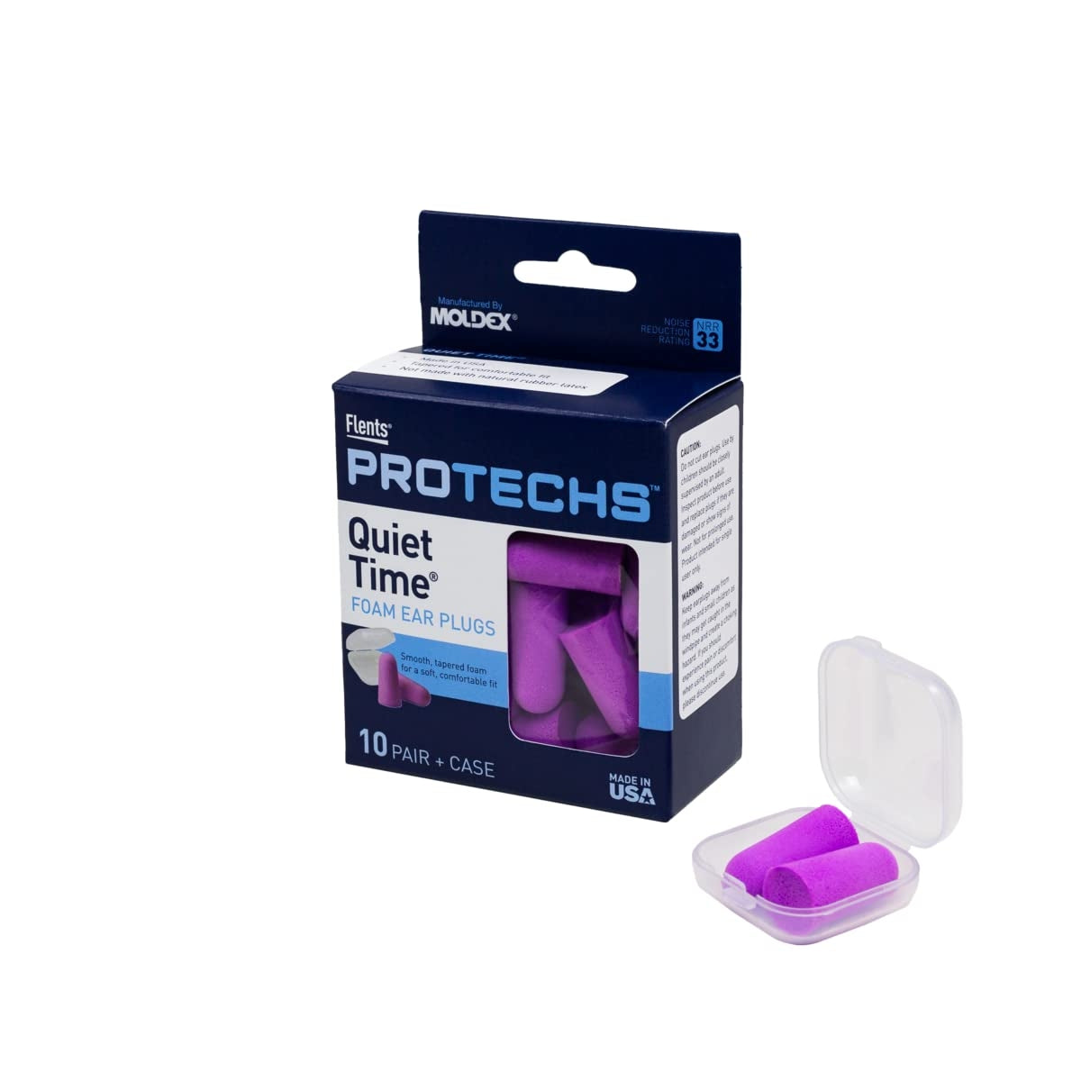 Flents Quiet Time Comfort Foam Ear Plugs - 10 Pair