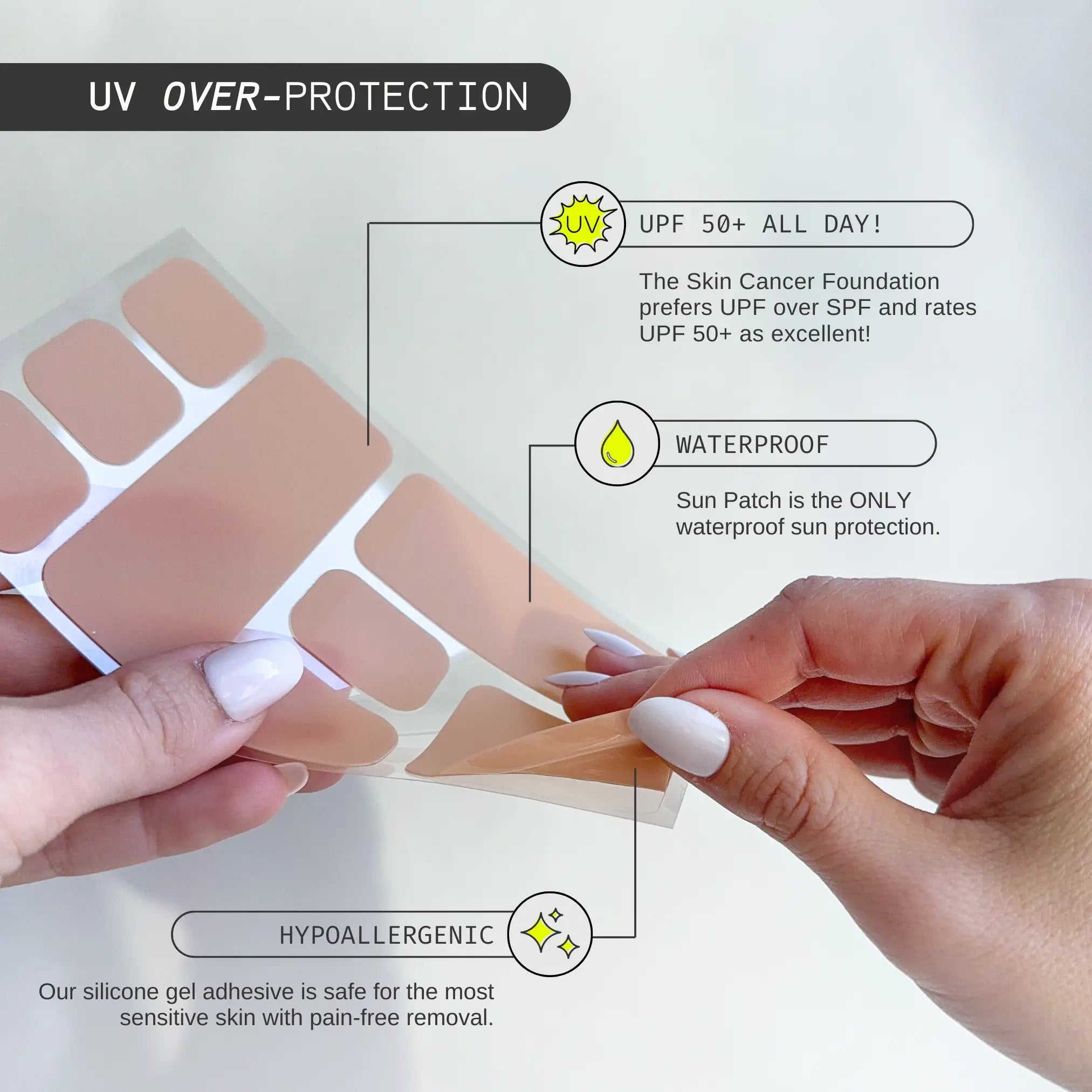 Targeted UV Squares Protection