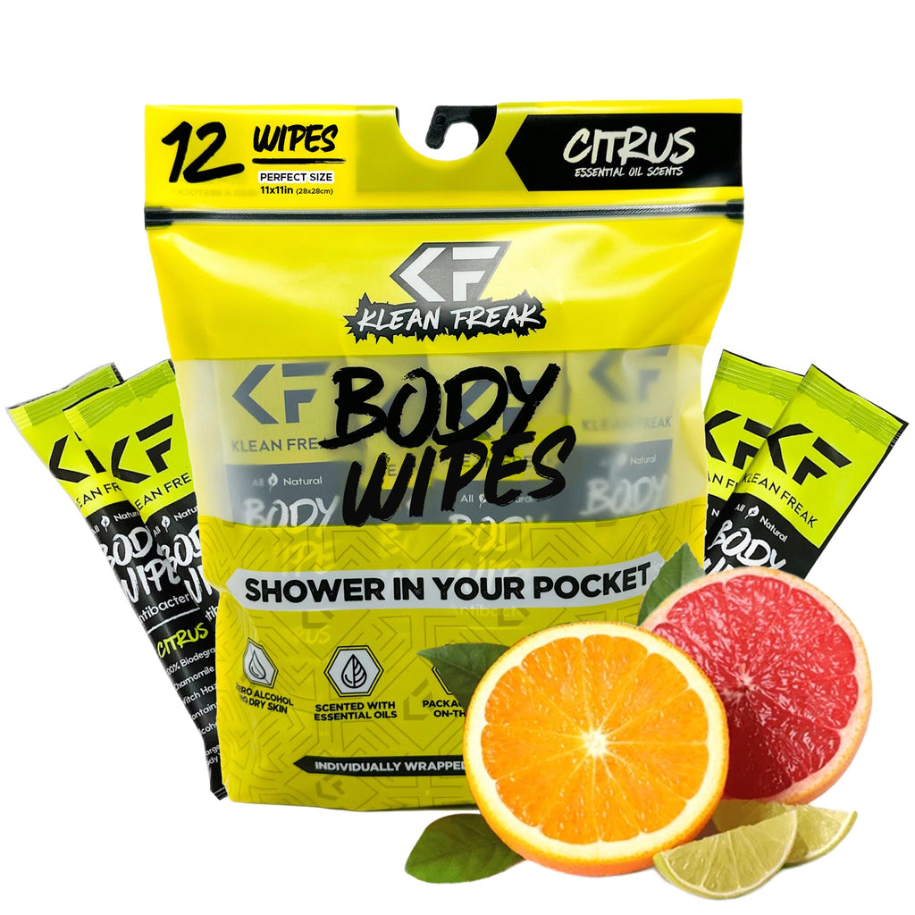 Body Wipes - 12 Pack