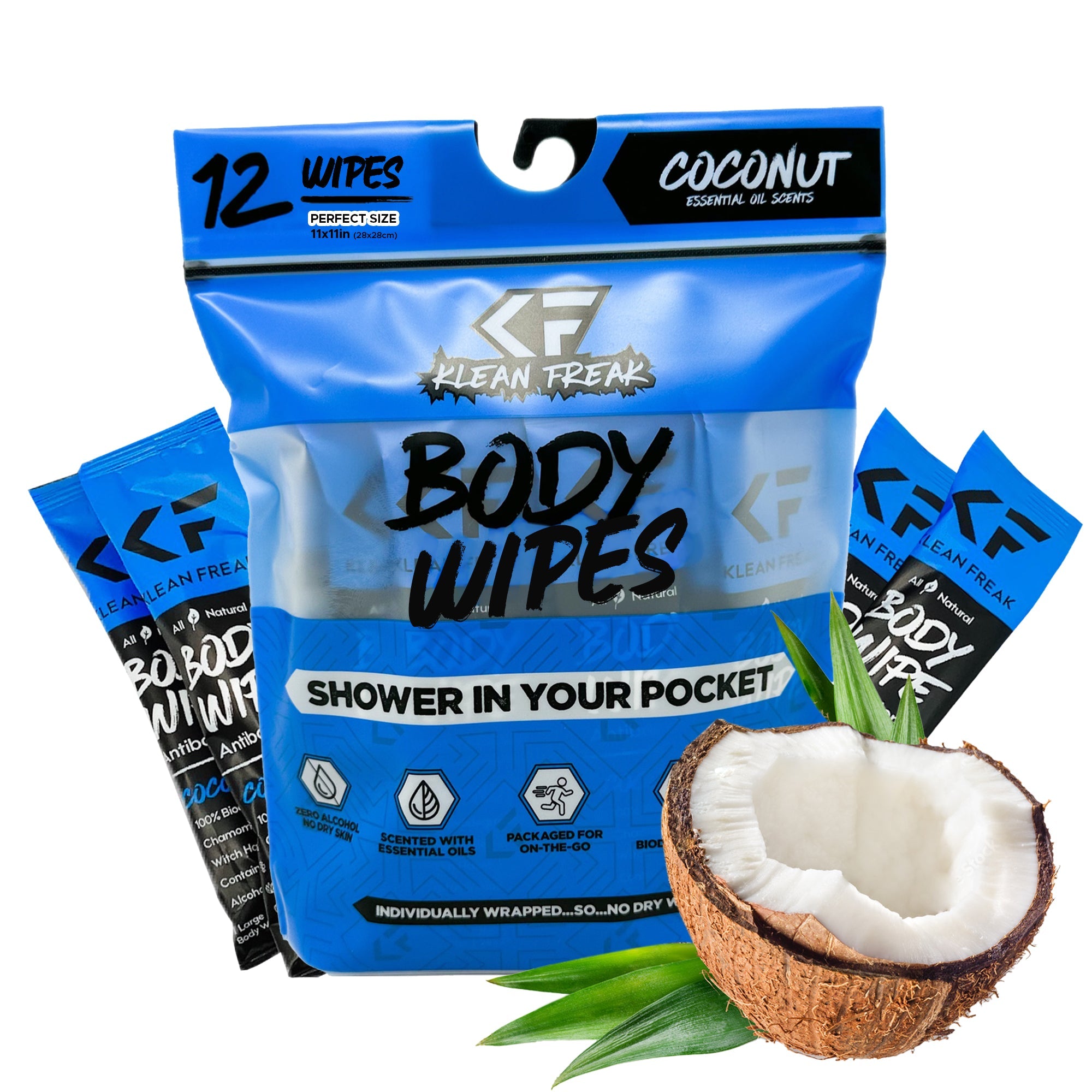 Body Wipes - 12 Pack