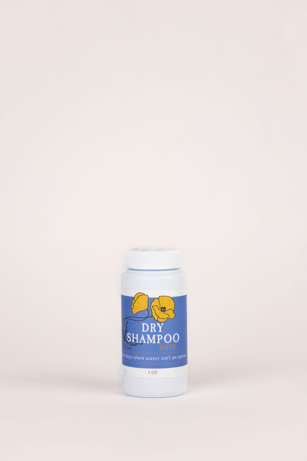 Herbal Dry Shampoo Powder, DARK 1 oz